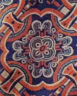 蜀锦，Sichuan Shu Brocade (Jacquard Machine Woven)
